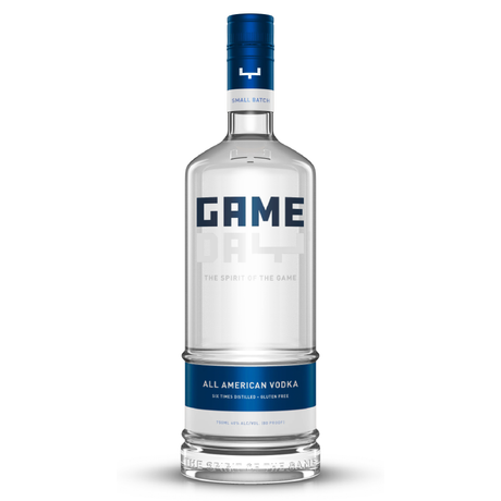 Gameday Vodka Blue & White - Liquor Geeks