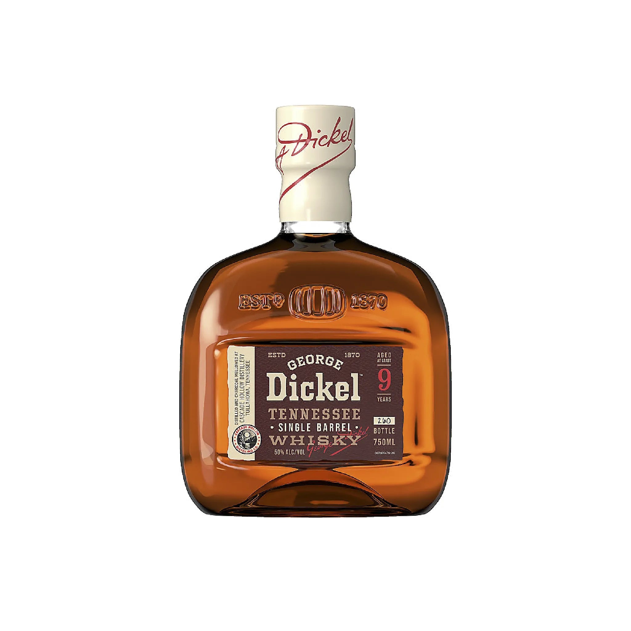 George Dickel ゴルフクラブボトル テネシーウイスキー No.12
