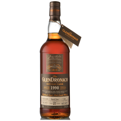 Glendronach Single Cask 1990 27yr - Liquor Geeks