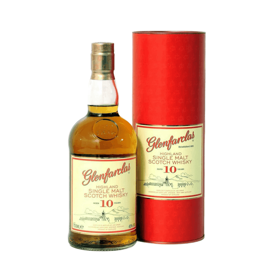 Glenfarclas 10 Years Aged Highland Single Malt Scotch Whisky - Liquor Geeks
