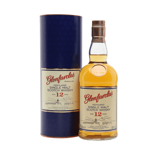 Glenfarclas 12 Years Aged Highland Single Malt Scotch Whisky - Liquor Geeks