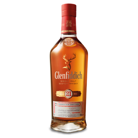 Glenfiddich 21 Year Old Grand Reserve Single Malt Scotch Whiskey - Liquor Geeks