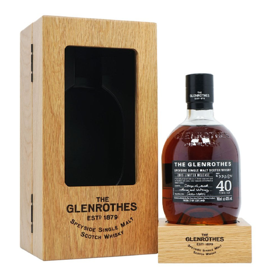 Glenrothes Speysde Single Malt 40yr - Liquor Geeks