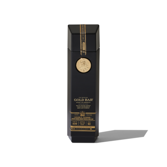 Gold Bar Straight Bourbon Whiskey Double Casked Reserve Collection - Liquor Geeks