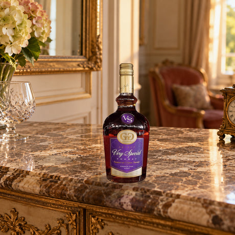 Gran Gala Very Special Cognac gilt salon console - Liquor Geeks