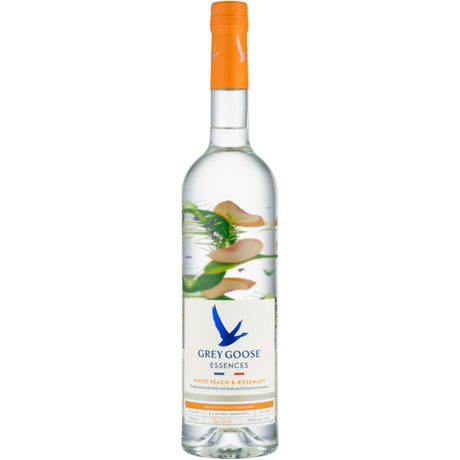 Grey Goose White Peach & Rosemary Flavored Vodka Essences - Liquor Geeks