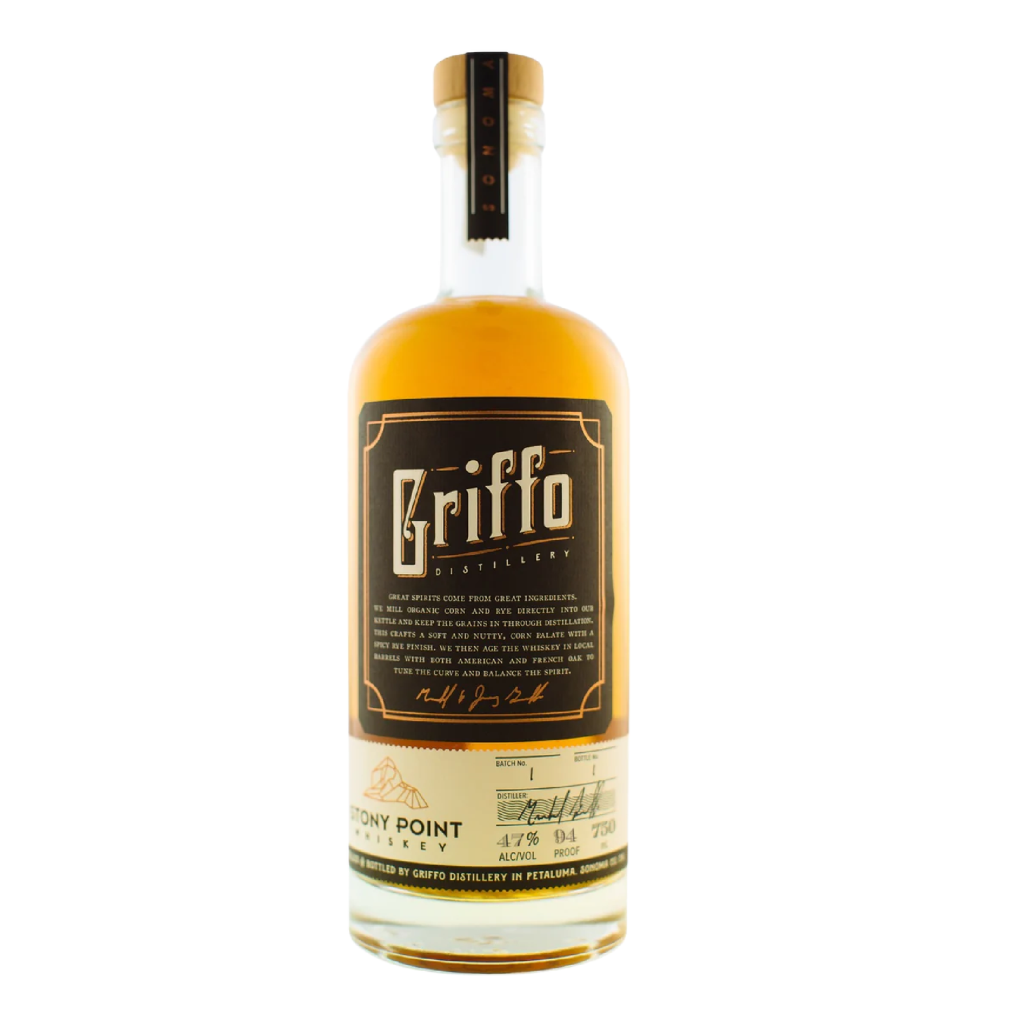 Griffo Distillery Stony Point Whiskey - Liquor Geeks