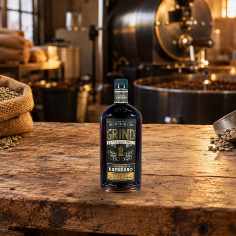 Grind Double Espresso Rum coffee roastery - Liquor Geeks