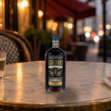 Grind Double Espresso Rum sidewalk bistro - Liquor Geeks