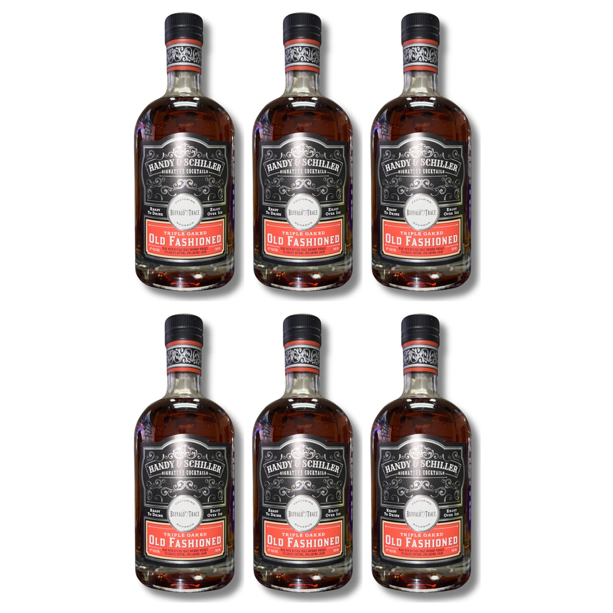 Handy And Schiller Triple Oaked Old Fashioned Signature Cocktail 6-Pack