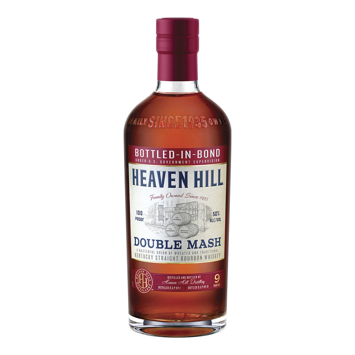 Heaven Hill Bottled In Bond Double Mash 9 Year Kentucky Straight Bourbon