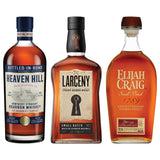 Heaven Hill Trio — 7 Year Bottled in Bond, Larceny Small Batch & Elijah Craig Small Batch