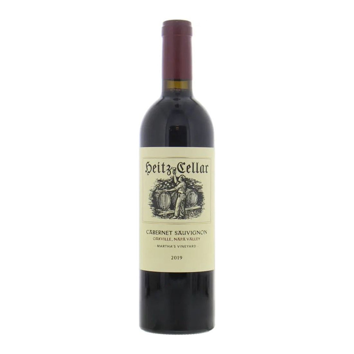 Heitz Cellar Cabernet Sauvignon Martha's Vineyard Napa Valley 2019 With Wood Box