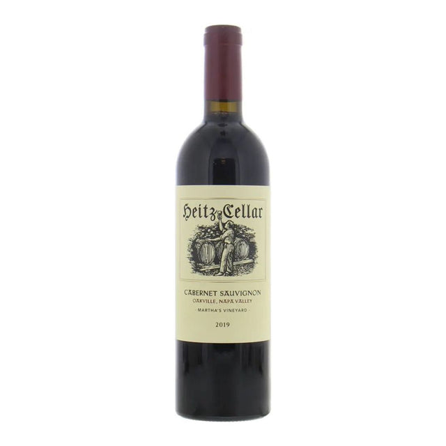 Heitz Cellar Cabernet Sauvignon Martha's Vineyard Napa Valley 2019 With Wood Box