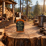 Hell House Blended American Whiskey American Legend 90 lumber camp table - Liquor Geeks