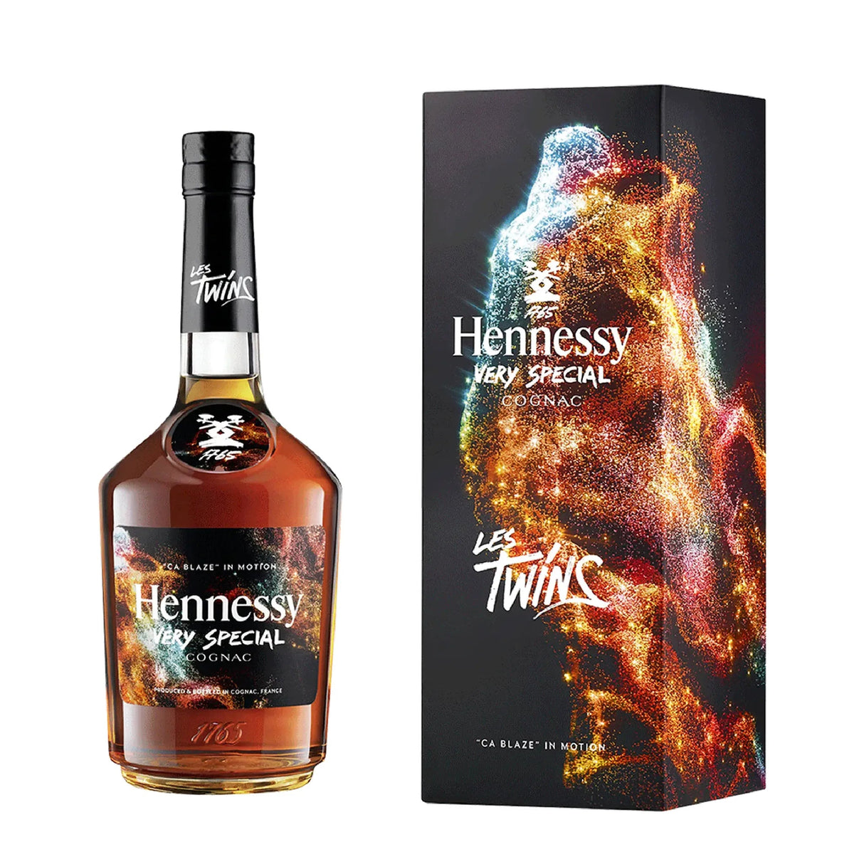 Hennessy Cognac Very Special Les Twins Lil Beast In Motion W/ Gift Box - Liquor Geeks