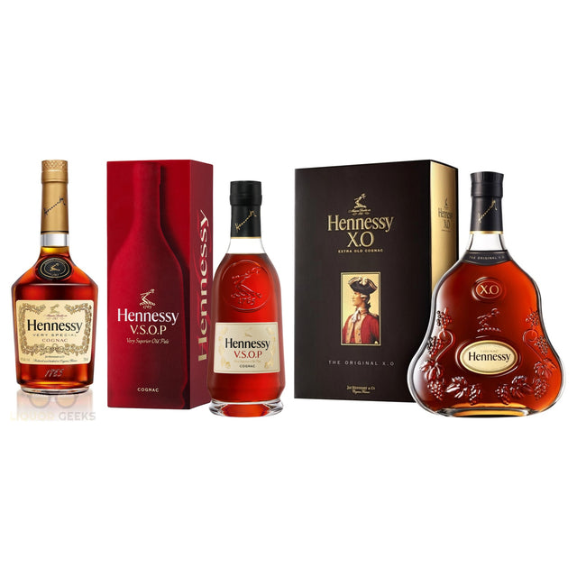 Hennessy Ladder — V.S, V.S.O.P & X.O