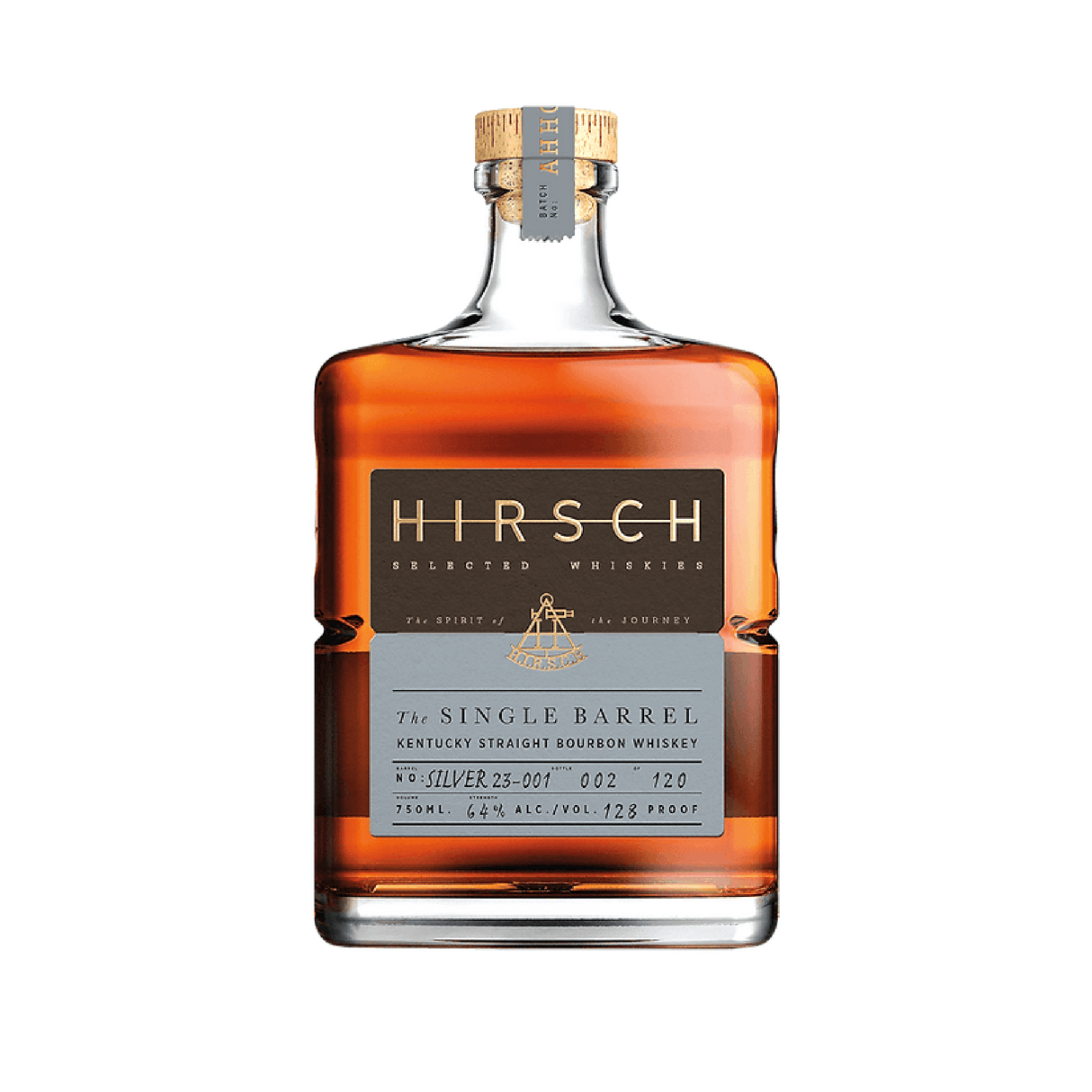 Hirsch Straight Bourbon The Single Barrel Silver 103.2 - Liquor Geeks