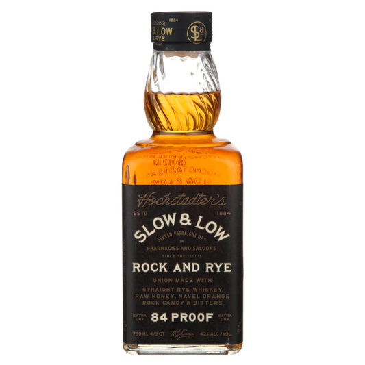 Hochstadter's Slow And Low Rock And Rye Flavored Whiskey - Liquor Geeks