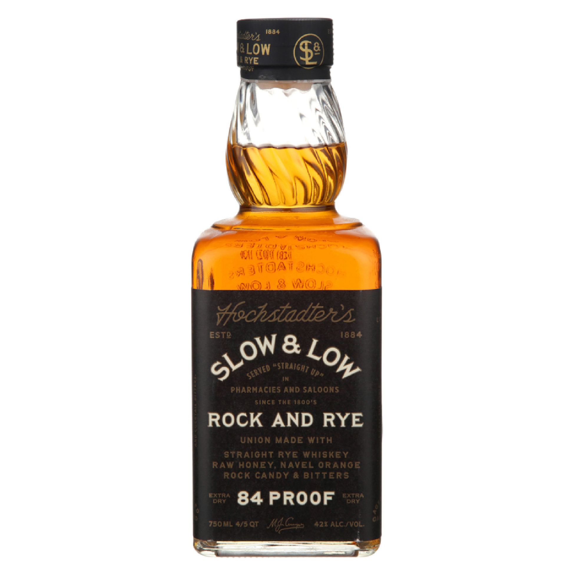 Hochstadter's Slow And Low Rock And Rye Flavored Whiskey - Liquor Geeks