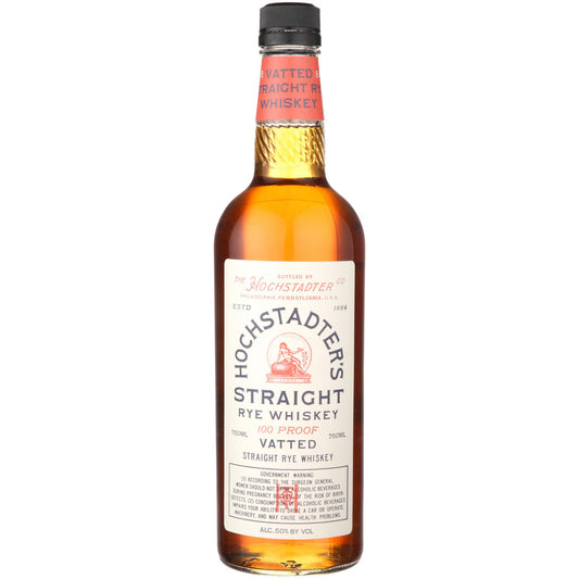 Hochstadter's Straight Rye Whiskey Vatted - Liquor Geeks