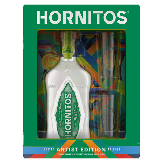 Hornitos Tequila Reposado W/ Shot Glasses - Liquor Geeks