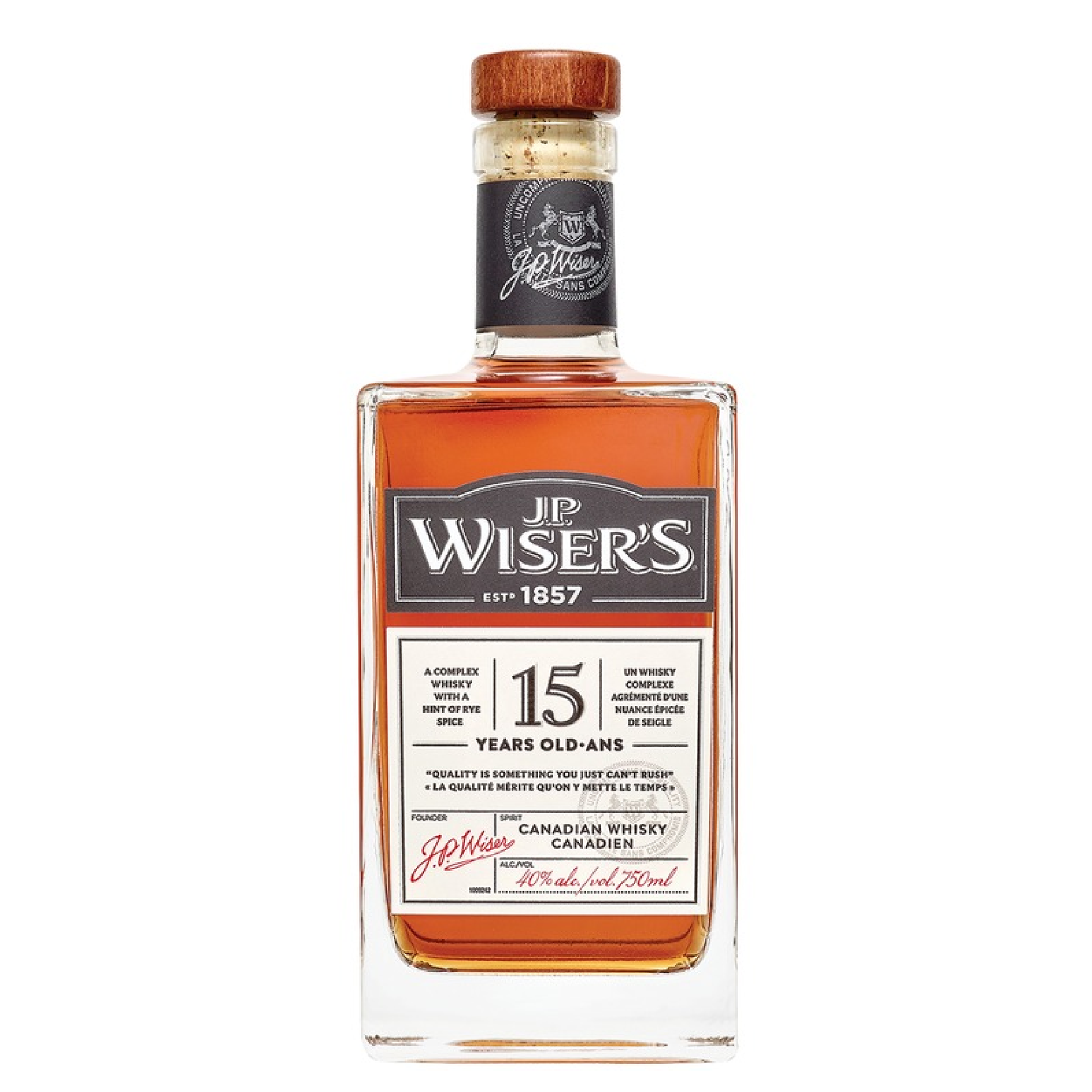 J.P. Wiser's Canadian Whisky 15 Yr - Liquor Geeks