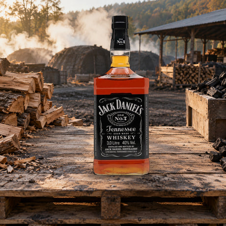Jack Daniel's Old No. 7 Tennessee Whiskey – 3 Liter maple charcoal yard - Liquor Geeks