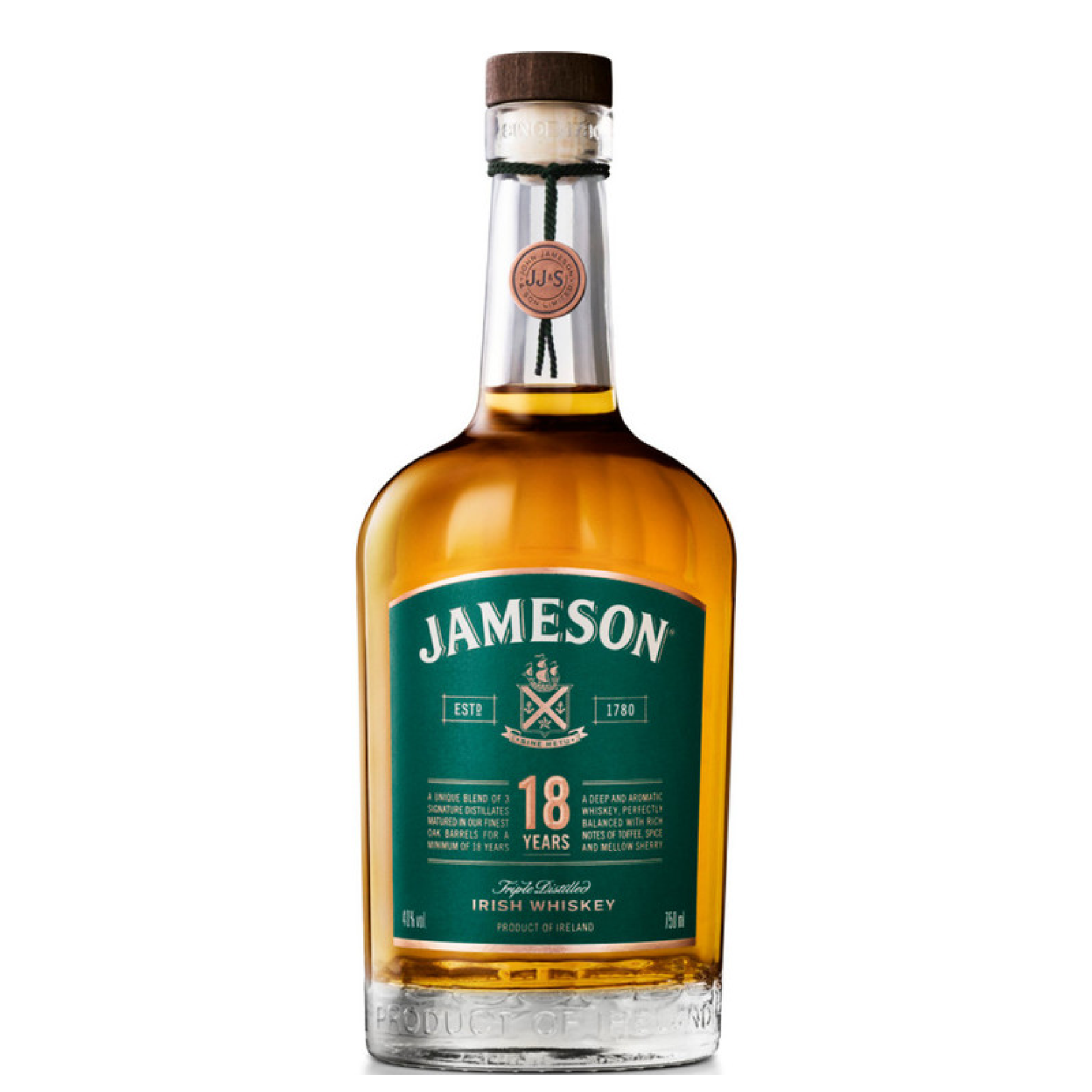 Jameson Blended Irish Whiskey 18 Yr - Liquor Geeks