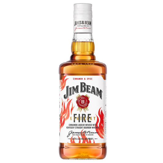 Jim Beam Cinnamon Flavored Whiskey Kentucky Fire - Liquor Geeks
