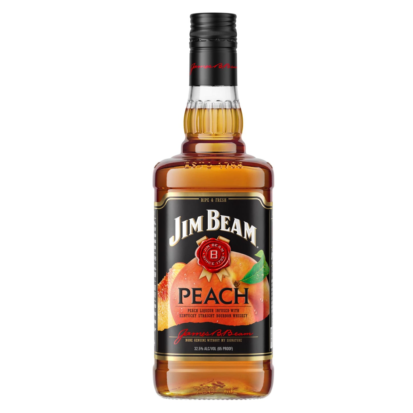 Jim Beam Peach Infused Straight Bourbon - Liquor Geeks