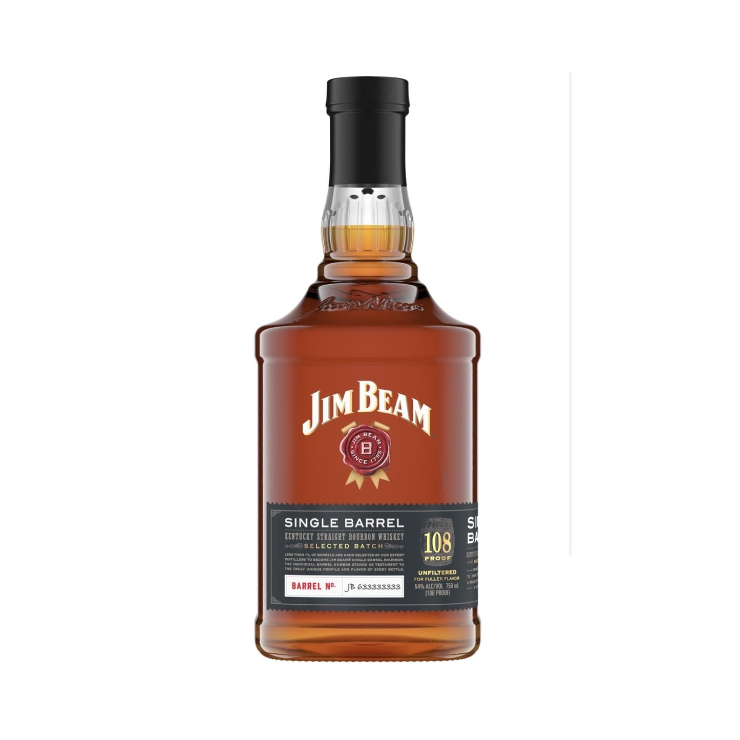 Jim Beam Straight Bourbon Single Barrel Selected Batch - Liquor Geeks