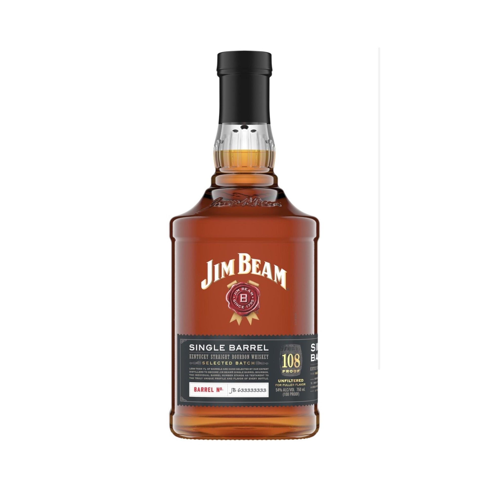 Jim Beam Straight Bourbon Single Barrel Selected Batch - Liquor Geeks
