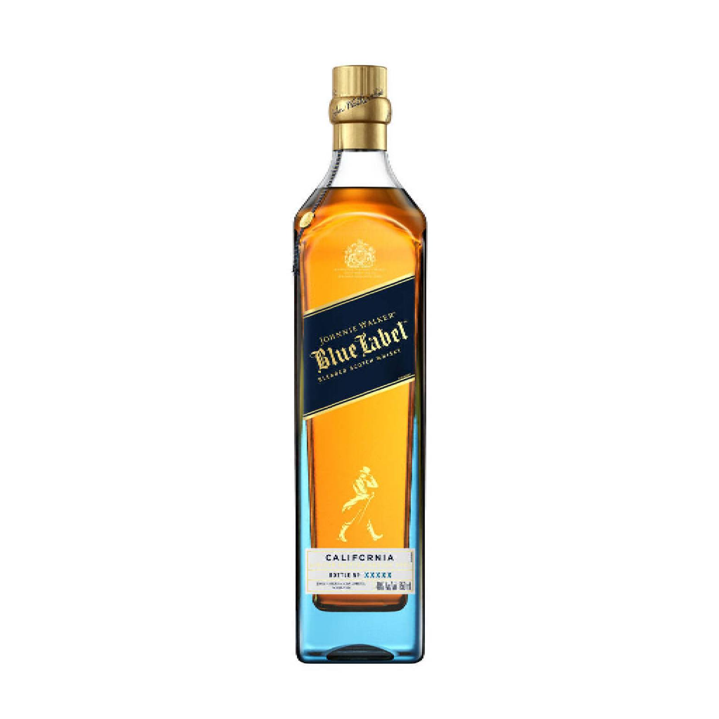 Johnnie Walker Blended Scotch Blue Label California Limited Edition Design - Liquor Geeks