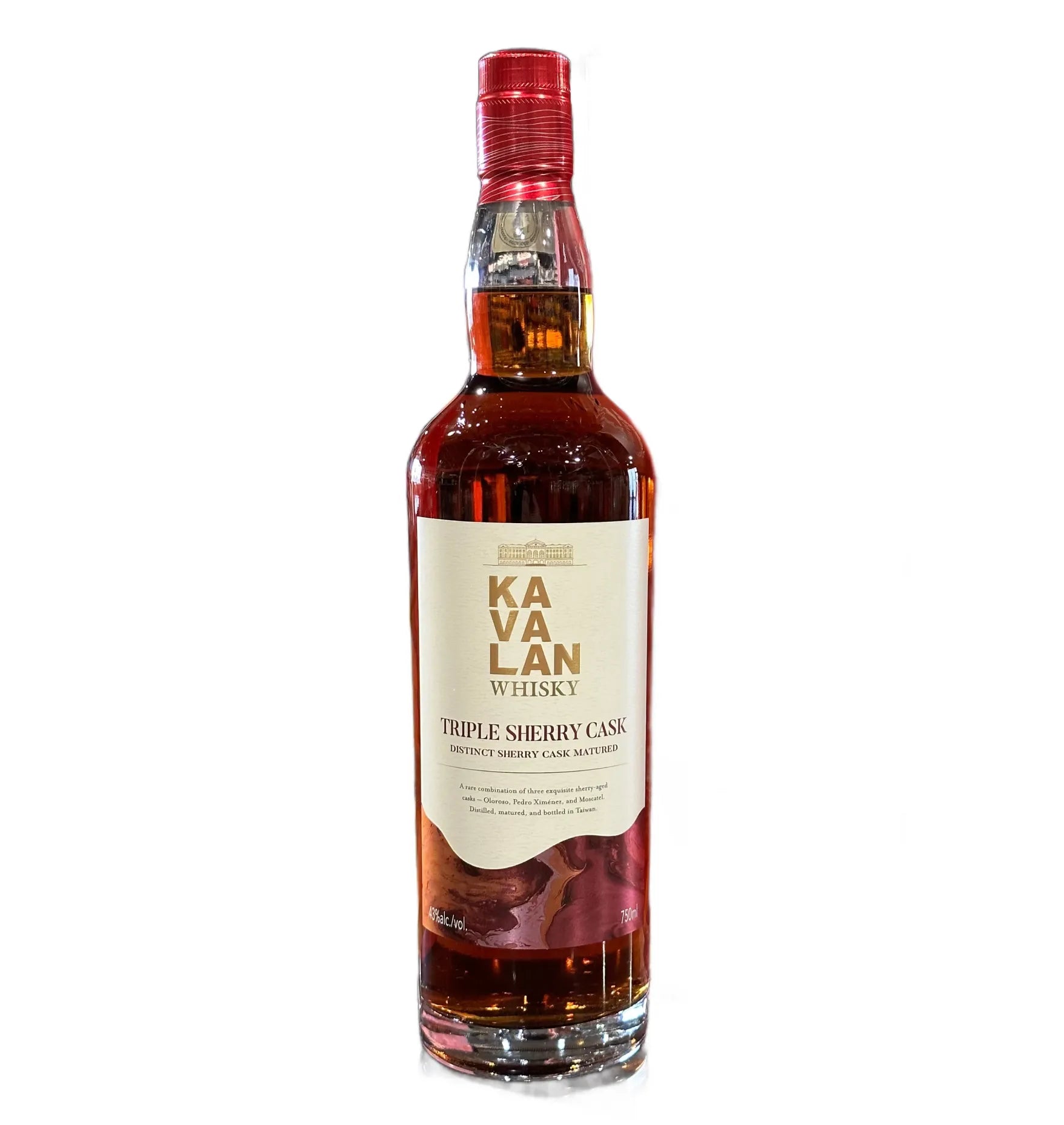 Kavalan Single Malt Whiskey Triple Sherry Cask – Liquor Geeks