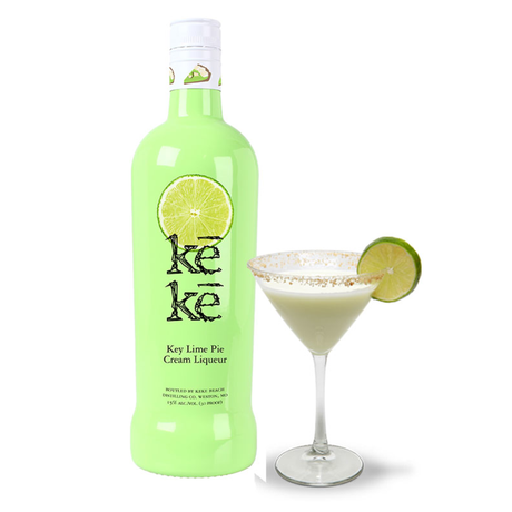 KeKe Beach Key Lime Cream Liqueur - Liquor Geeks