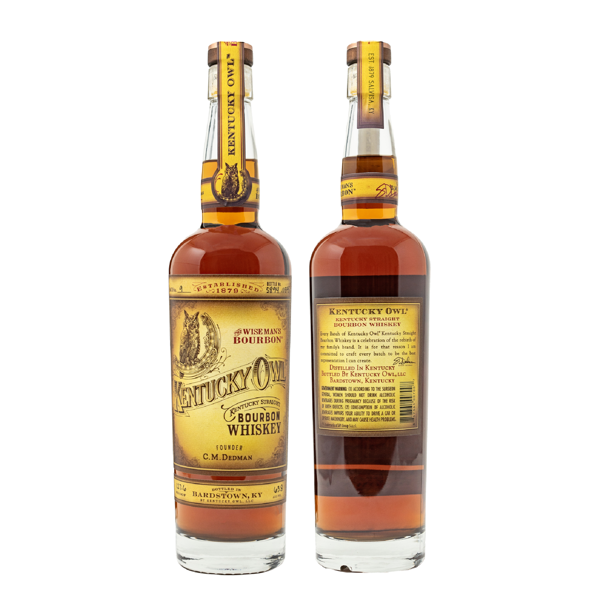 Kentucky Owl Kentucky Straight Bourbon Whiskey 120.2 Proof - Liquor Geeks