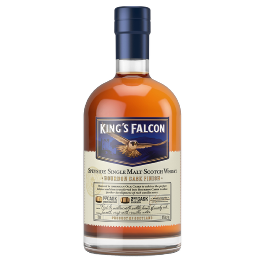 Kings Falcon Bourbon Cask Single Malt Scotch - Liquor Geeks