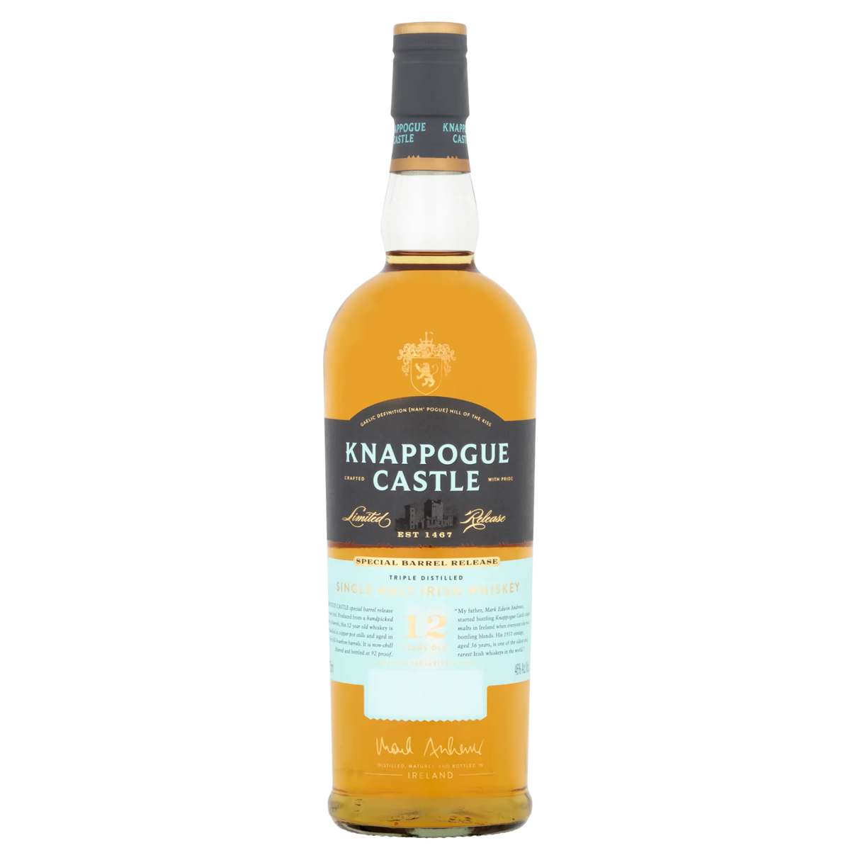 Knappogue Castle Barrel Release Whiskey - Liquor Geeks