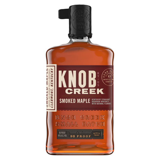 Knob Creek Smoked Maple Bourbon Flavored Whiskey - Liquor Geeks