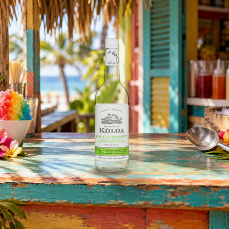 Koloa Kauai Coconut Rum shave ice stand - Liquor Geeks