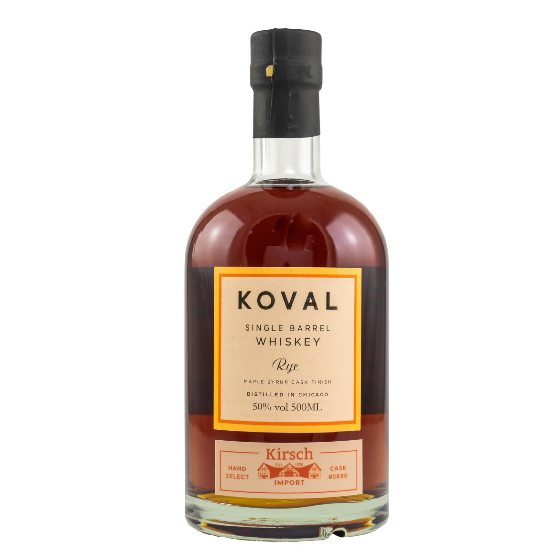 Koval Rye Whiskey Single Barrel Maple Syrup Cask Finish - Liquor Geeks