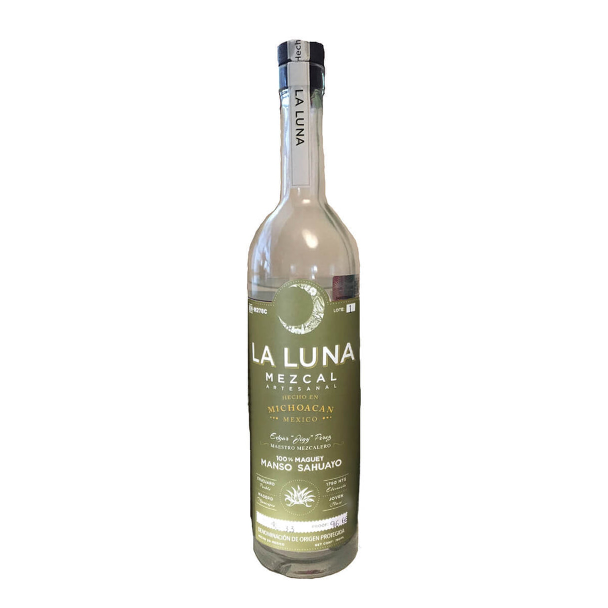 La Luna Mezcal Manso Sahuayo + Azul