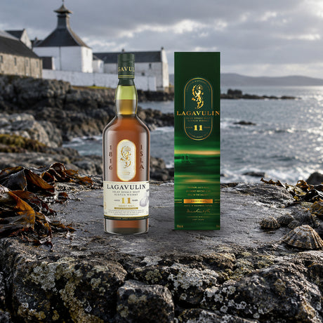 Lagavulin Sweet Peat 11 Year Limited Edition islay shore ledge - Liquor Geeks