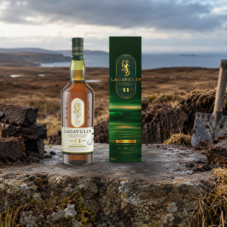 Lagavulin Sweet Peat 11 Year Limited Edition peat bank - Liquor Geeks
