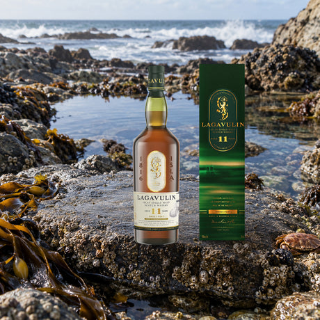 Lagavulin Sweet Peat 11 Year Limited Edition rock pool - Liquor Geeks