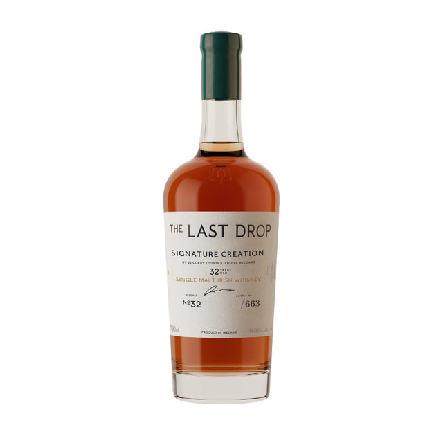 Last Drop 32 Year Old Single Malt Irish Whiskey - Liquor Geeks