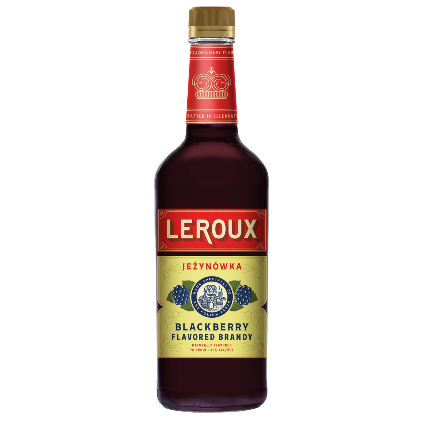 Leroux Blackberry Flavored Brandy Polish Style - Liquor Geeks