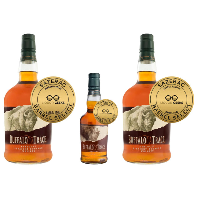 Liquor Geeks Barrel Select Trio — Buffalo Trace #140 1L, #276 375 ml & #276 1.75 L