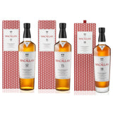 The Macallan Double Cask 12, 15 & 18 Year Trio